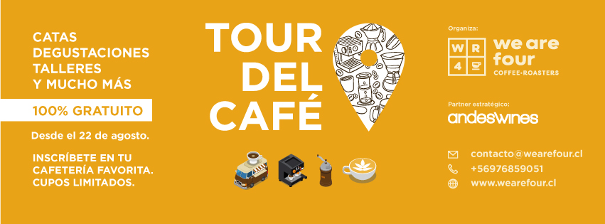 Lanzan Primer Tour del Café que unirá a 20 cafeterías de Santiago