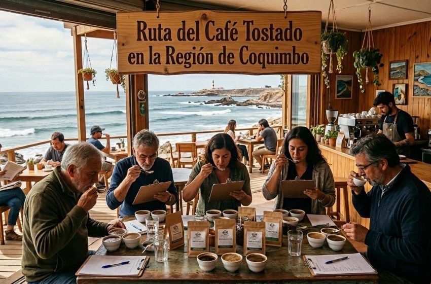  Comenzó la Ruta del Café Tostado en la Región de Coquimbo, apostando a Café de Colombia, Bolivia y Brasil